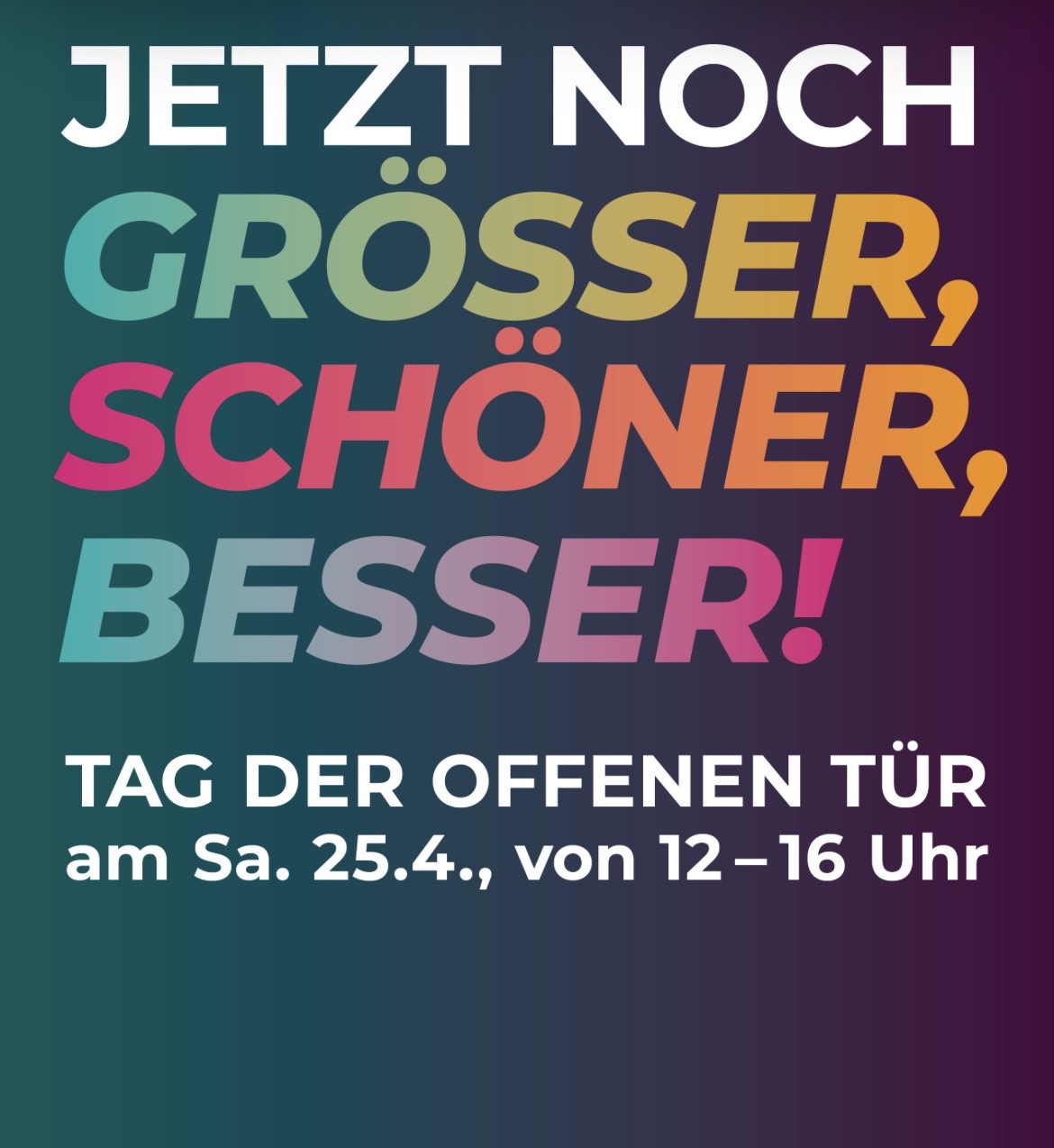 Endlich ist es soweit!